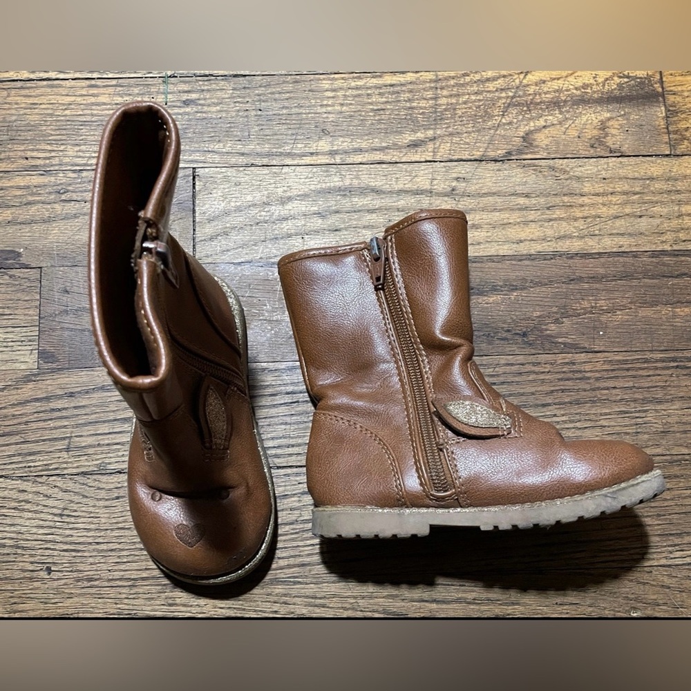 Cat & Jack Kids Bunny Boots Brown Size 7
